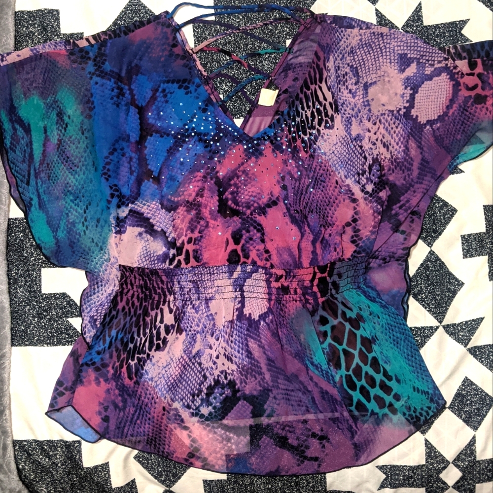 4/$12 Sheer Top
